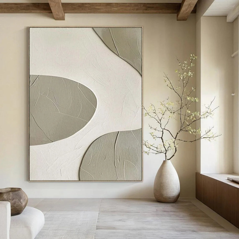 “Blue - Gray - Black Abstract” - Abstract Geometric Painting On Canvas PT2341