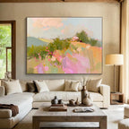 “Pastel Landscape Dream” Landscape Painting On Canvas DKS208
