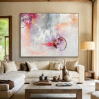 “Dreamy Moonlit Abstract” - Fantasy - Inspired Abstract Painting On Canvas PS0038