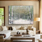 “Aspen Forest Landscape” - Landscape Painting, Great for Nature - Inspired Bedroom & Rustic Living Room DKS629