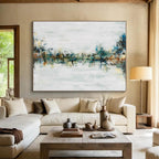 “Colorful Vertical Abstract Flow” - Abstract Expressionist Painting On Canvas PS0025
