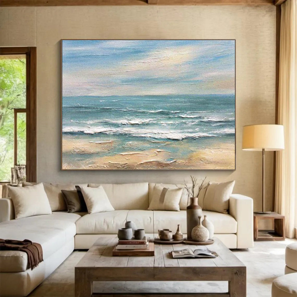 “Traditional Seascape Painting” - Realistic Seascape Painting On Canvas DKS530