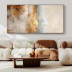 Textured Rainbow Drip - Multi - colored Thick Paint Streaks Painting On Canvas PS1219