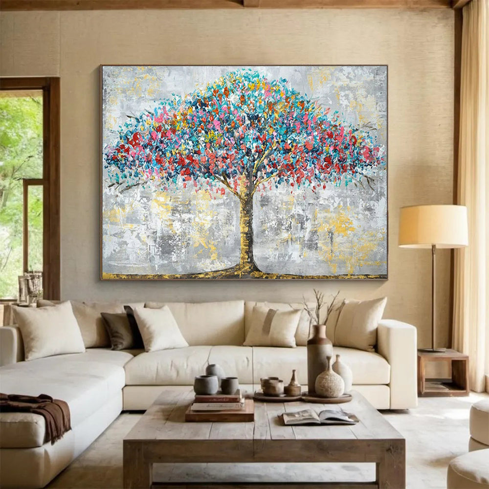 “Teal - Toned Abstract Strokes” - Acrylic Painting, Abstract PT1598