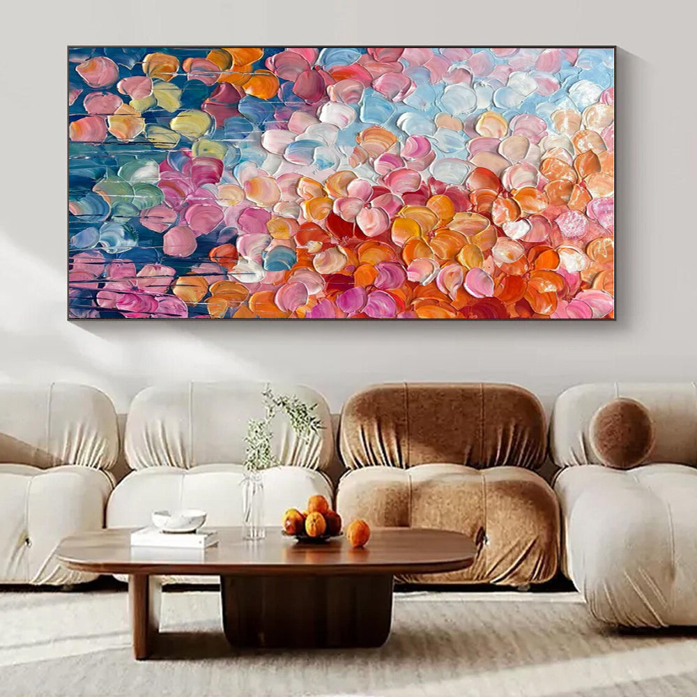 White with Textured Patterns "Linear Serenity" Abstract Painting On Canvas PS1482