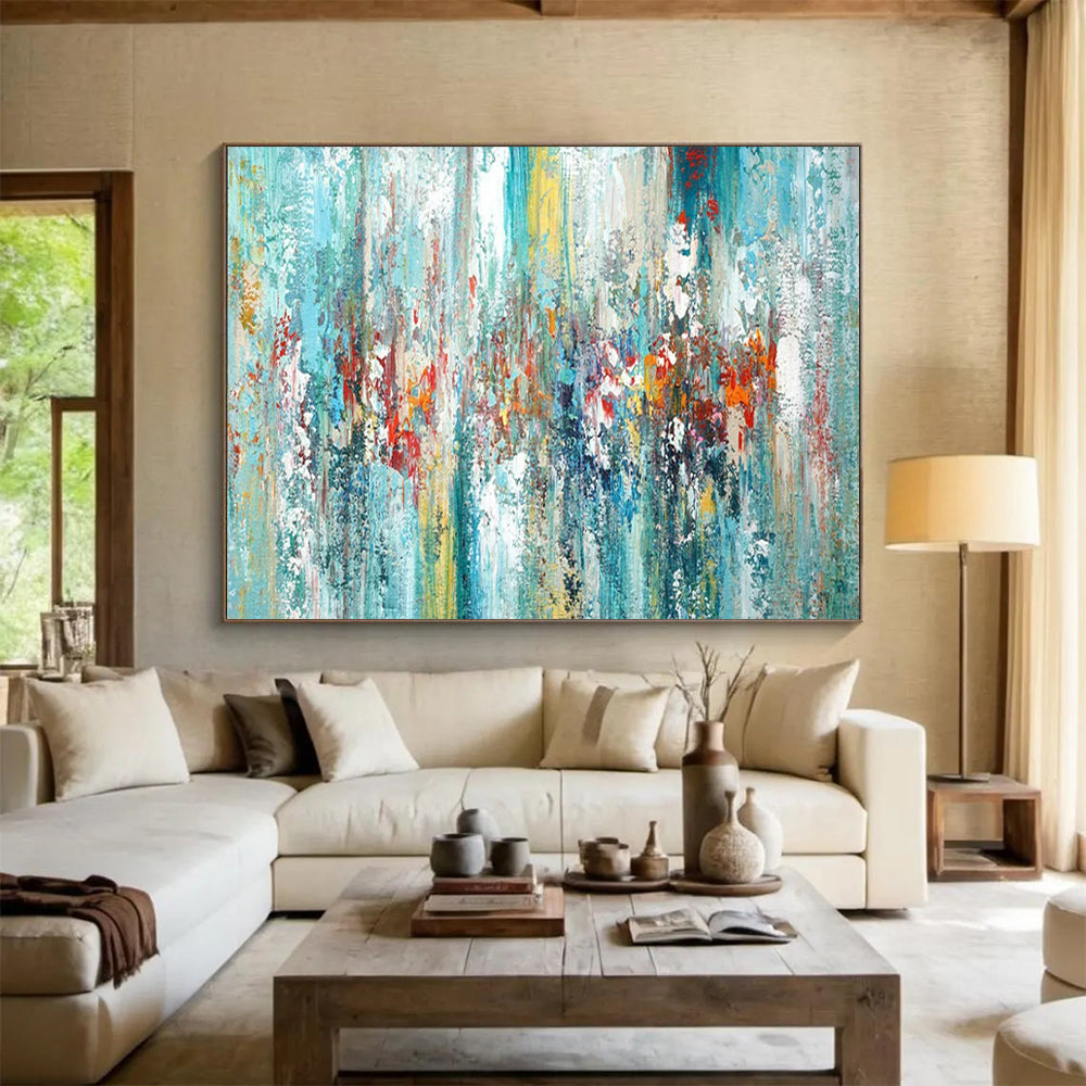 “Misty Forest Pines” - Oil Painting, Landscape PT1599