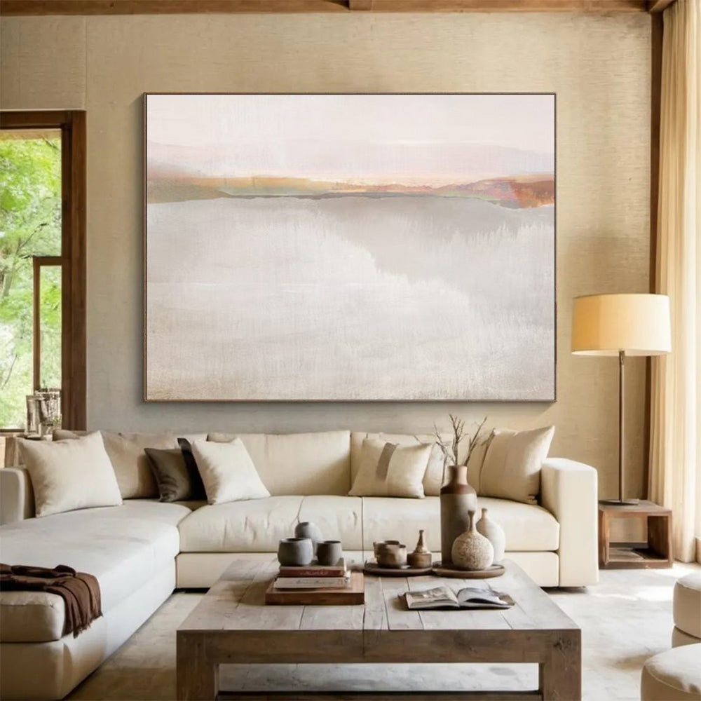 “Black, White, and Red Minimalist Abstract” - Geometric Abstract Painting On Canvas PT120