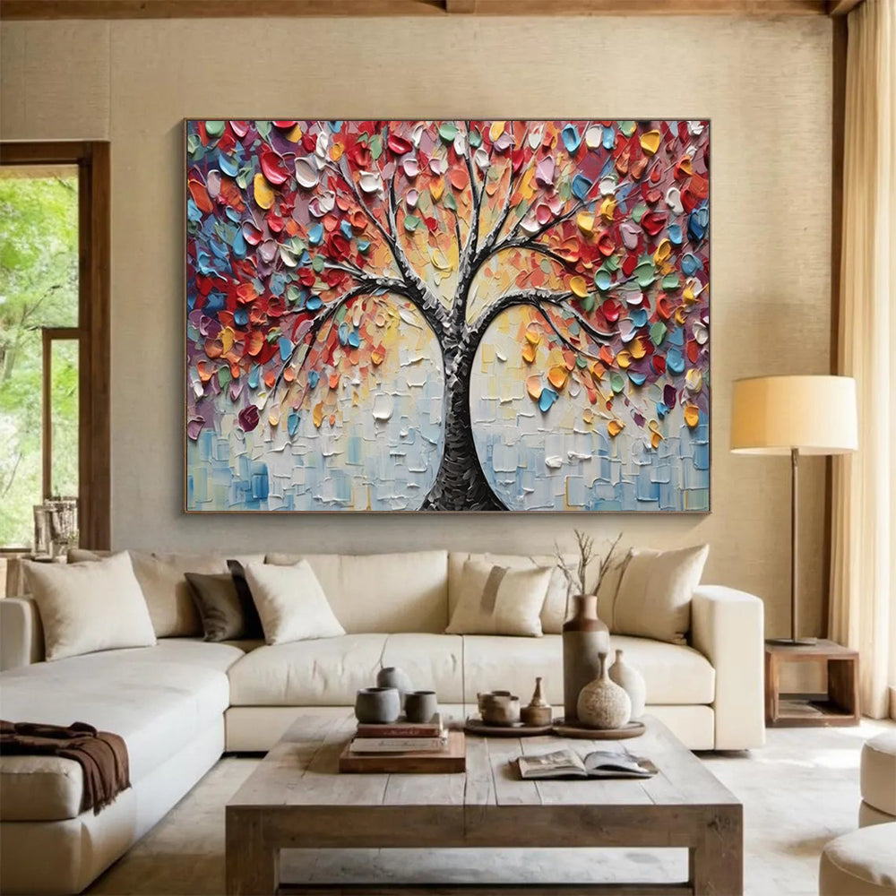 “Misty Forest Path Abstract” - Ethereal Landscape Painting On Canvas PT169