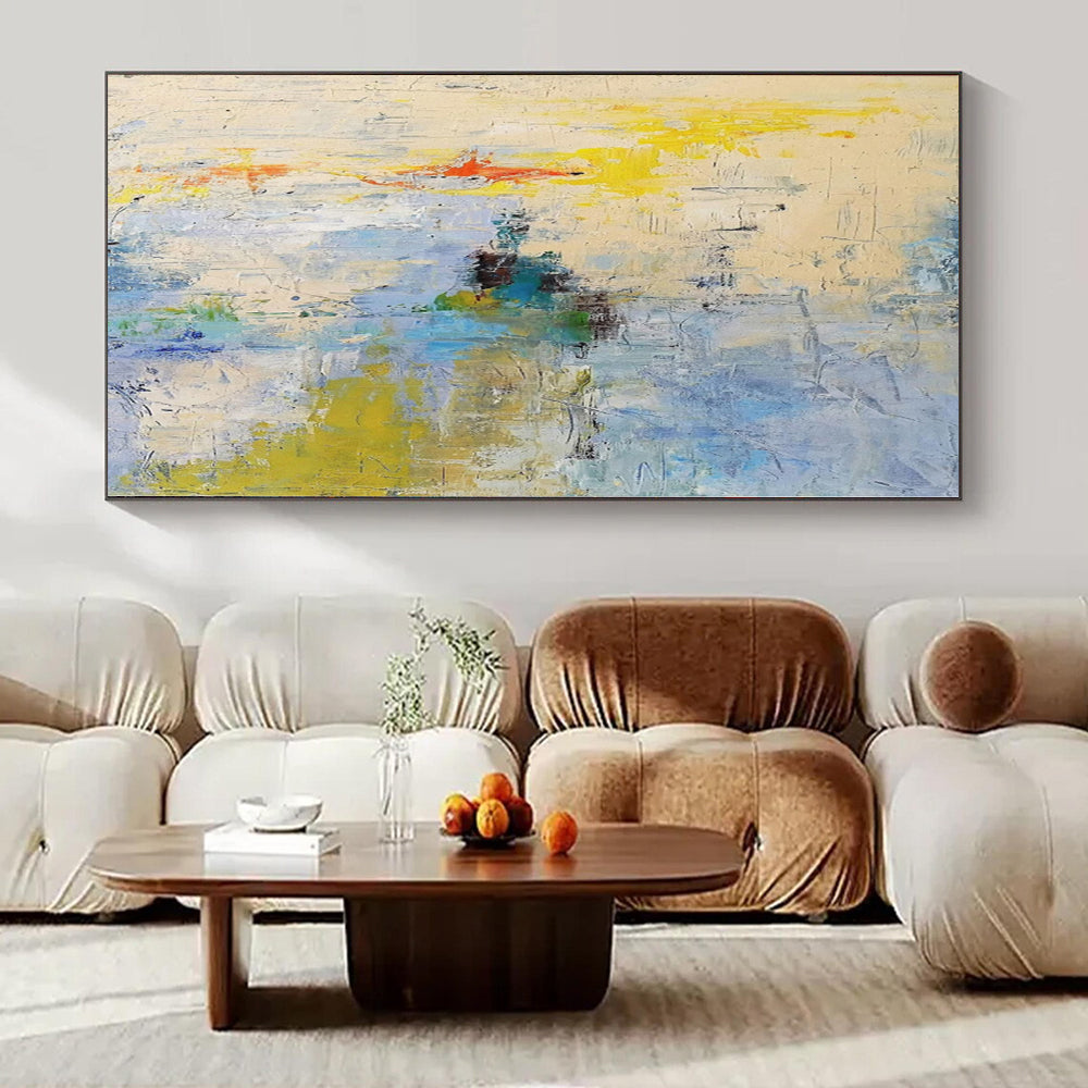 “Colorful Abstract Chaos” - Expressive Abstract Painting On Canvas PS0185