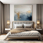 Light and Dark Contrasts with Textured Layers "Textured Duality" Abstract Painting On Canvas PS1211