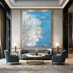 “Sky Through Branches” - Impressionist Landscape Painting On Canvas PT1986