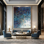 “Color Explosion Abstract” - Bold Splashes of Diverse Hues Painting On Canvas DS246