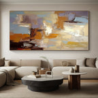 “Pastel Abstract Fusion” - Pastel Multicolor Abstract Painting PS0608