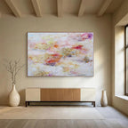 “Pastel - Toned Abstract Clouds” - Dreamy Abstract Painting On Canvas PT1582