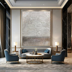 “Textured Neutral Abstract” - Subtle, Abstract Painting On Canvas PT1491