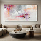 “Dreamy Moonlit Abstract” - Fantasy - Inspired Abstract Painting On Canvas PS0038