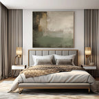 Muted Tones with Blended Textures "Soft Blends" Abstract Painting On Canvas PS1362