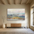 “Pastel Landscape Dream” Abstract Painting On Canvas DKS300