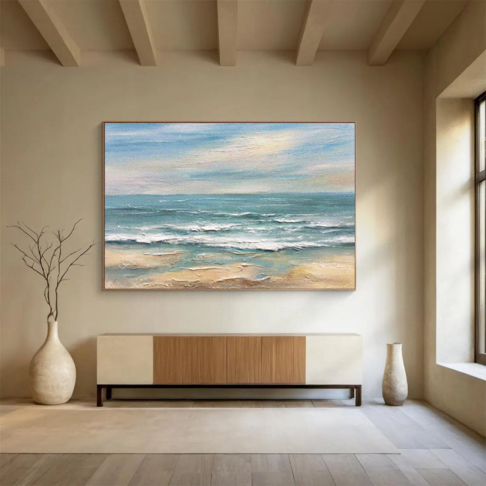 “Traditional Seascape Painting” - Realistic Seascape Painting On Canvas DKS530