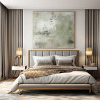 Light Colors with Delicate Lines "Faint Whispers" Abstract Painting On Canvas PS1358