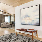 “Ethereal Dusk” - Dreamy Landscape Painting On Canvas DKS415