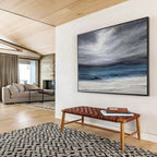 “Stormy Sea” Landscape Painting DKS215