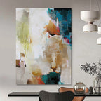 “Colorful Abstract Mix” - Vibrant Abstract Painting On Canvas PT1019