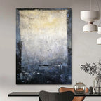 “Gray - Toned Abstract Minimalism” - Minimalist, Textured Painting On Canvas PT1577