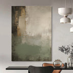 Muted Tones with Blended Textures "Soft Blends" Abstract Painting On Canvas PS1362