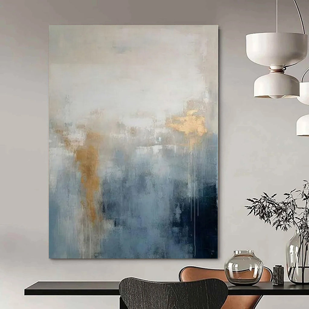 Light and Dark Contrasts with Textured Layers "Textured Duality" Abstract Painting On Canvas PS1211