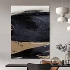 “Textured Gray Abstraction” - Light & Dark Gray Layers with Dripping Effects Painting On Canvas DS203