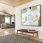 “Textured And Eclectic Abstract” - Abstract Painting On Canvas DKS554