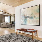 “Soft Tones Abstract Calm” Abstract Painting On Canvas DKS290