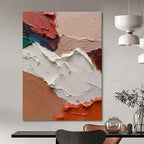 “Textured Color Fusion - Rich Palette & Thick Paint” Painting On Canvas DS263