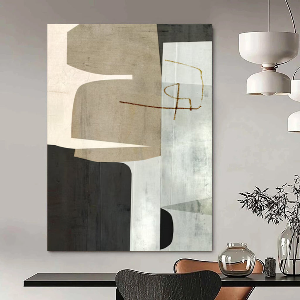 “Color - Drenched Abstract” - Vibrant Pastel Pinks & Blues Painting On Canvas DS158