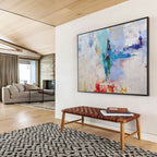 “Colorful Abstract Revisited” - Abstract Expressionist - Painting On Canvas PT1739