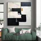 “Geometric Abstract” - Contemporary Abstract Painting On Canvas PS0082