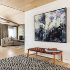 “Colorful Abstract Storm” - Abstract Expressionist - Painting On Canvas PT1752