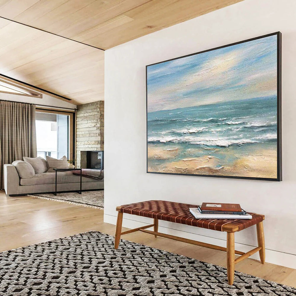 “Traditional Seascape Painting” - Realistic Seascape Painting On Canvas DKS530