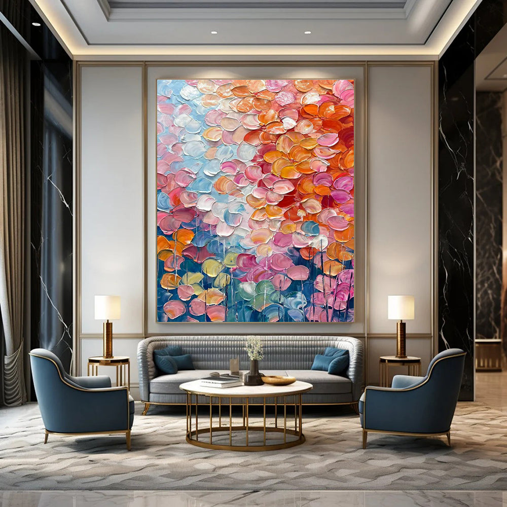 White with Textured Patterns "Linear Serenity" Abstract Painting On Canvas PS1482