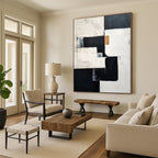 “Geometric Abstract” - Contemporary Abstract Painting On Canvas PS0082