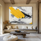 “Bold Color Strokes” - Abstract Impasto Painting on Canvas PT1509