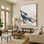 “Colorful Abstract Mountain” - Abstract, Landscape - Inspired Painting On Canvas PT1548