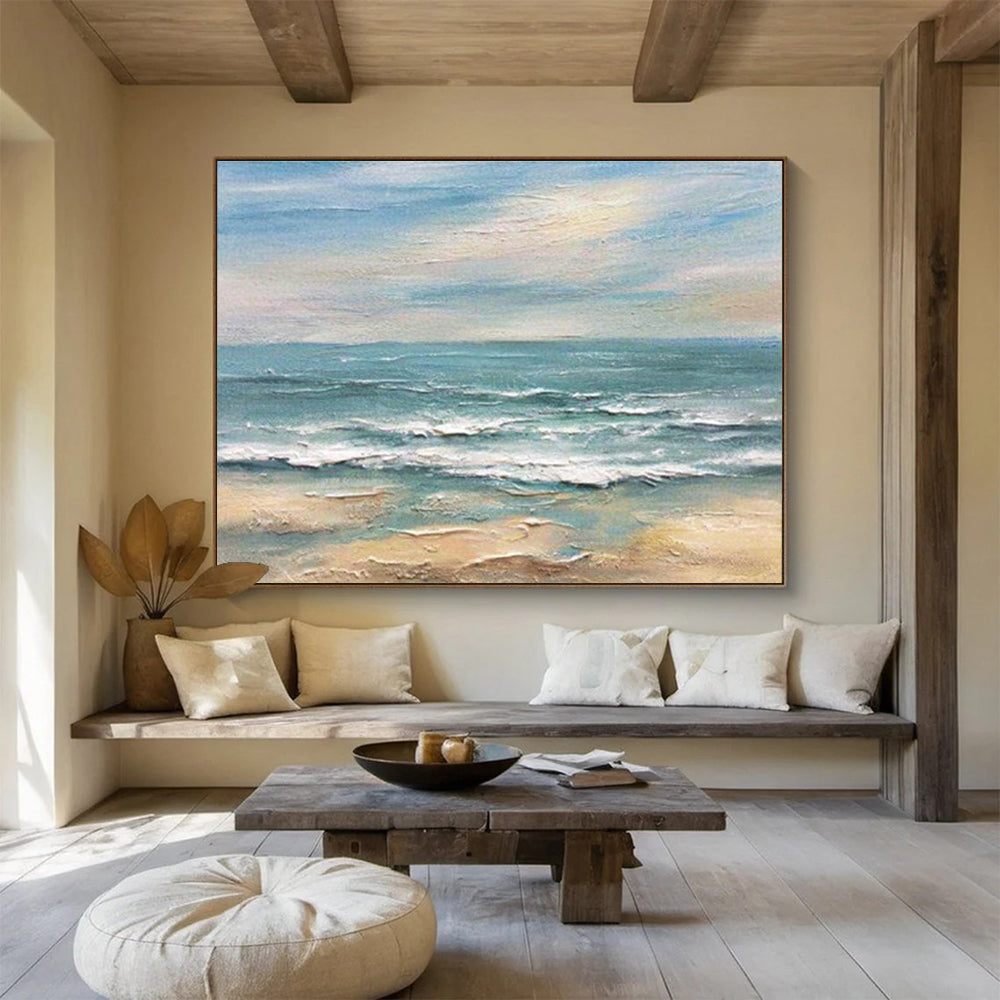“Traditional Seascape Painting” - Realistic Seascape Painting On Canvas DKS530