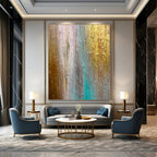 Gray and White Abstract Structure - Stark Monochromatic Forms Painting On Canvas PS1221