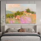 “Pastel Landscape Dream” Landscape Painting On Canvas DKS208