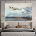“Pastel Sky and Water” Landscape Painting On Canvas DKS196