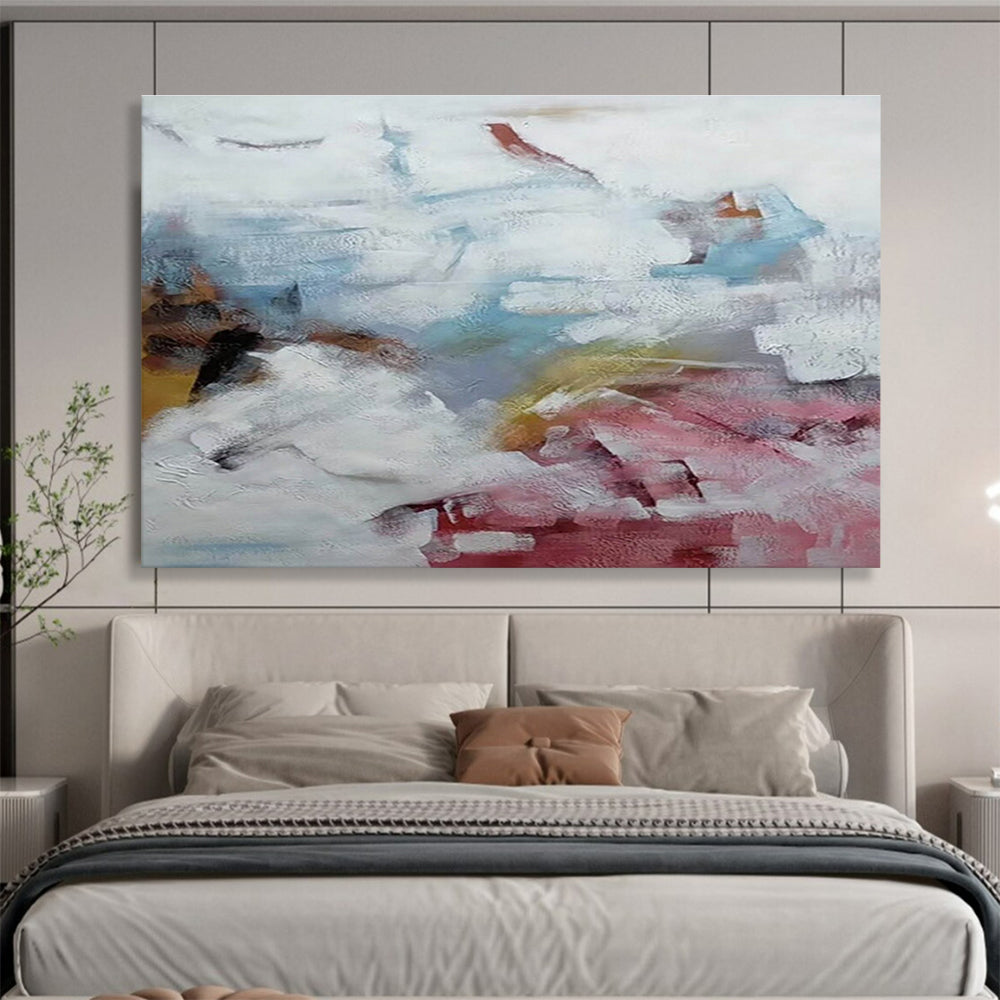 “Soft Color - Blended Abstract” Abstract Painting On Canvas DKS163