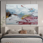 “Soft Color - Blended Abstract” Abstract Painting On Canvas DKS163