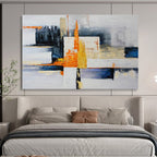 “Geometric Abstract Fusion” Abstract Artwork DKS220